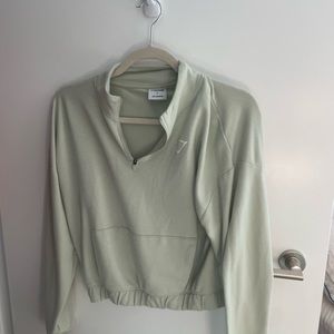 Gymshark Mint Green Quarter Zip